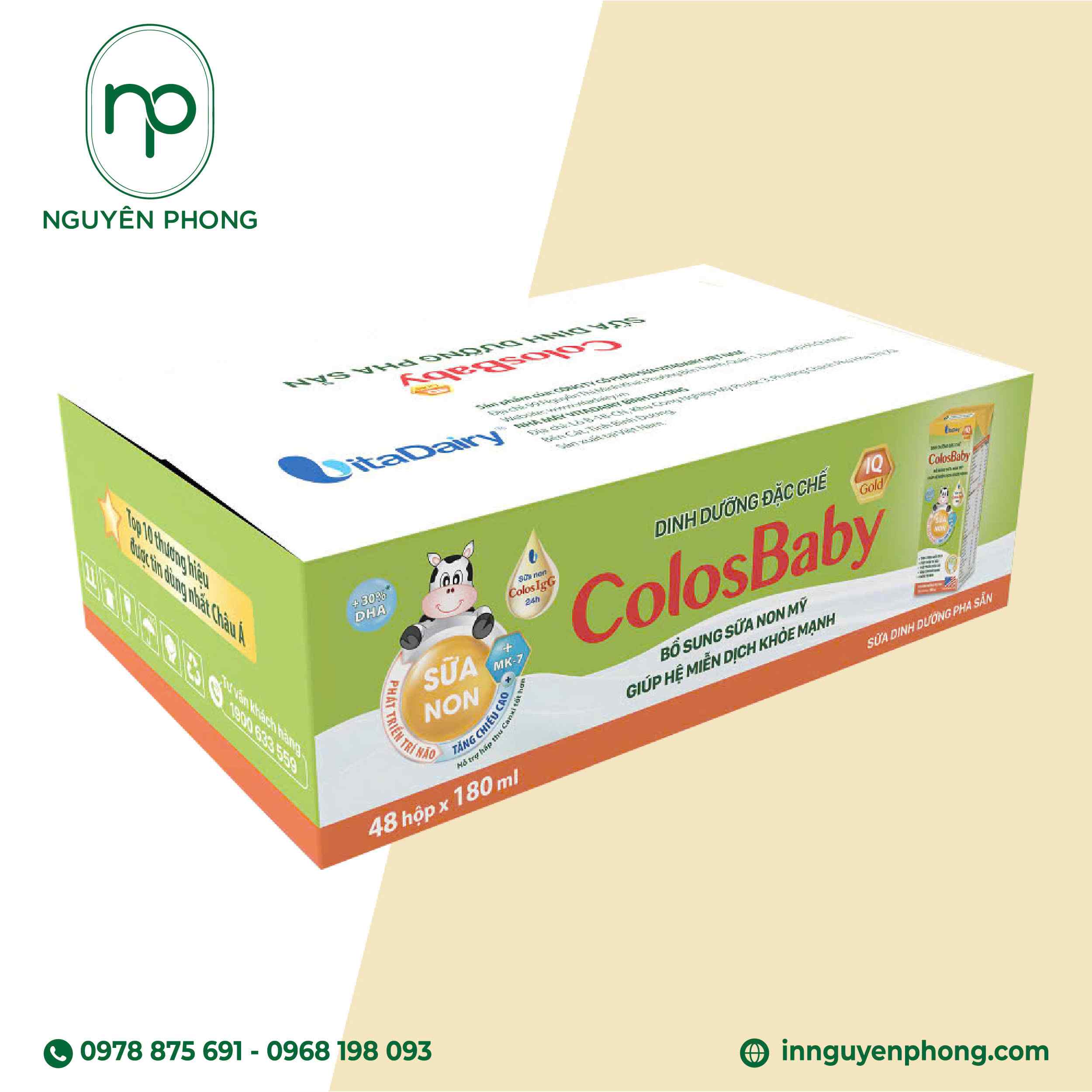 Thùng sữa carton – Đạt chuẩn an toàn thực phẩm